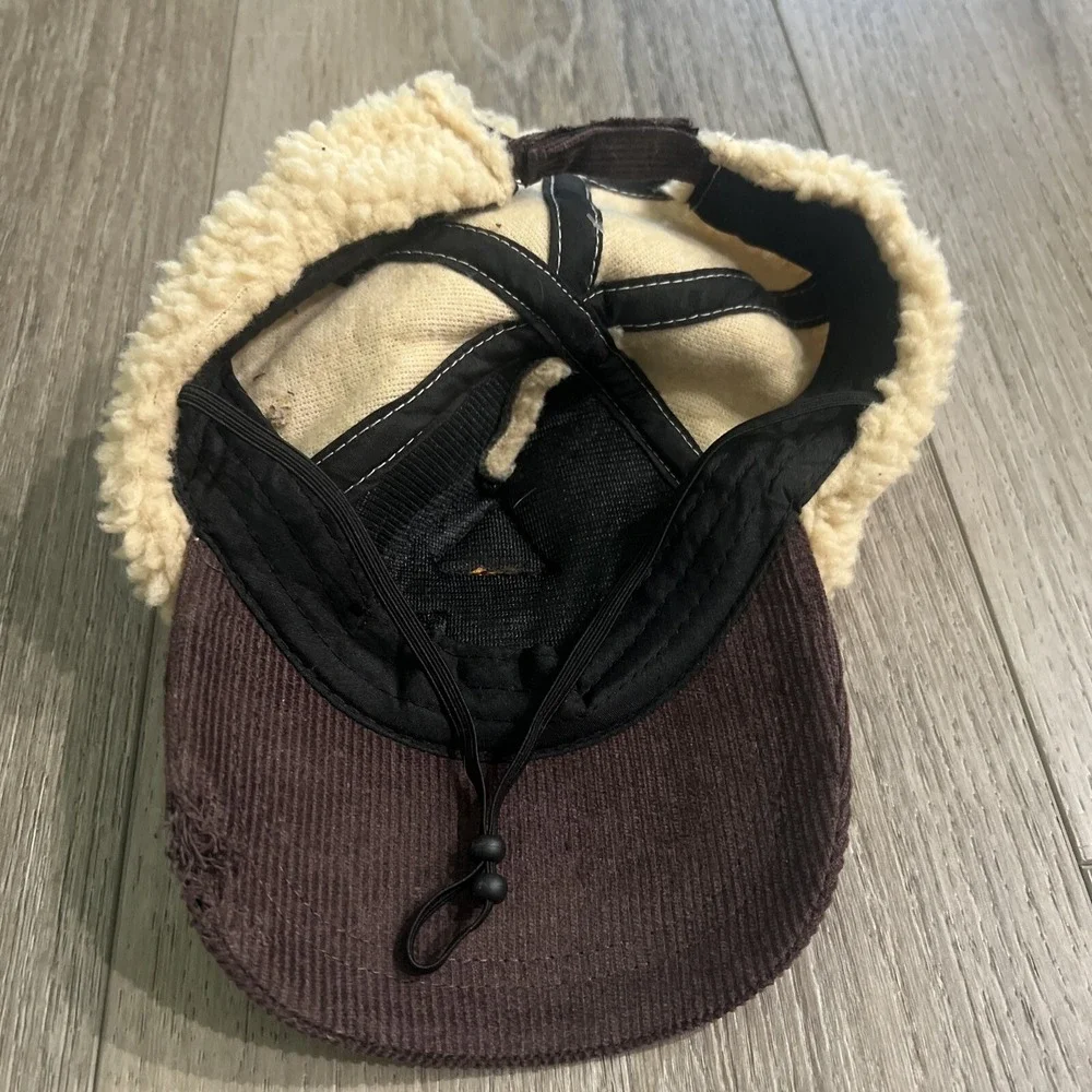 Top Paw Sherpa & Corduroy Hat For Dogs-New w/Tags LARGE/EXTRA LARGE